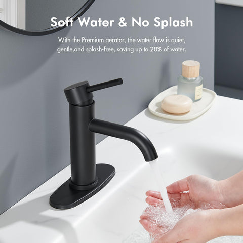 WINKEAR single-handle operation enables effortless temperature and flow control.