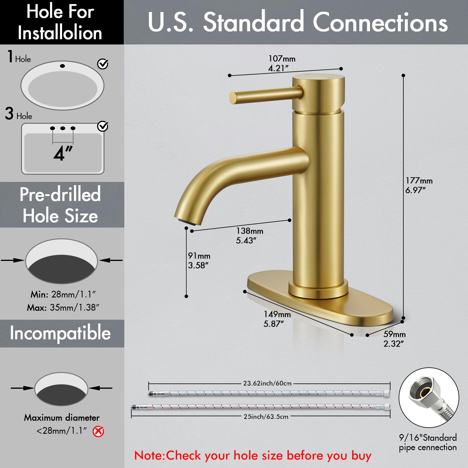 WINKEAR easy-install kit includes all hardware for quick, plumber-free setup.