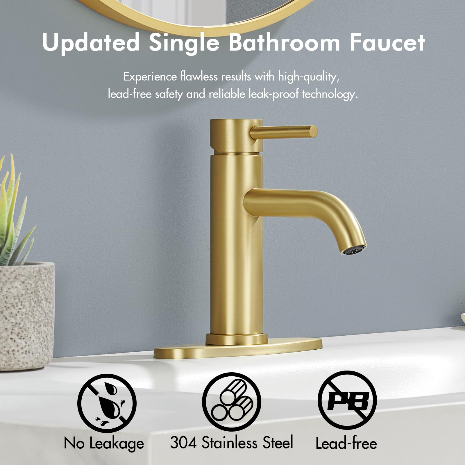 WINKEAR pop-up drain feature enables clean, splash-free operation and easy maintenance.