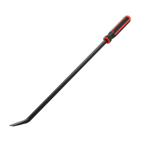 WINMAX 36in bent-tip pry bar shows maximum leverage in tight spaces