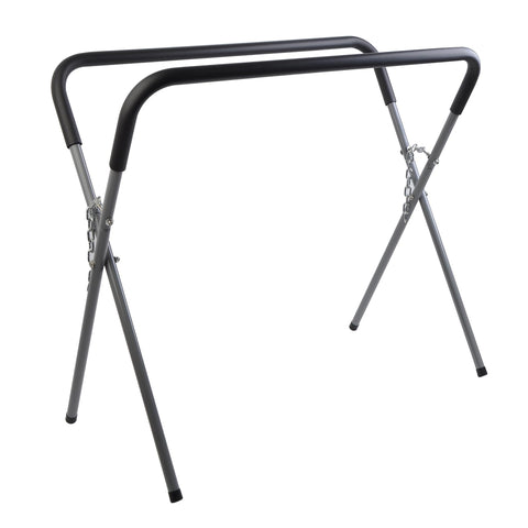 WINMAX automotive 1000lb portable workstand side view showing sturdy panel support