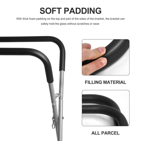 WINMAX adjustable height and width via chains for easy setup