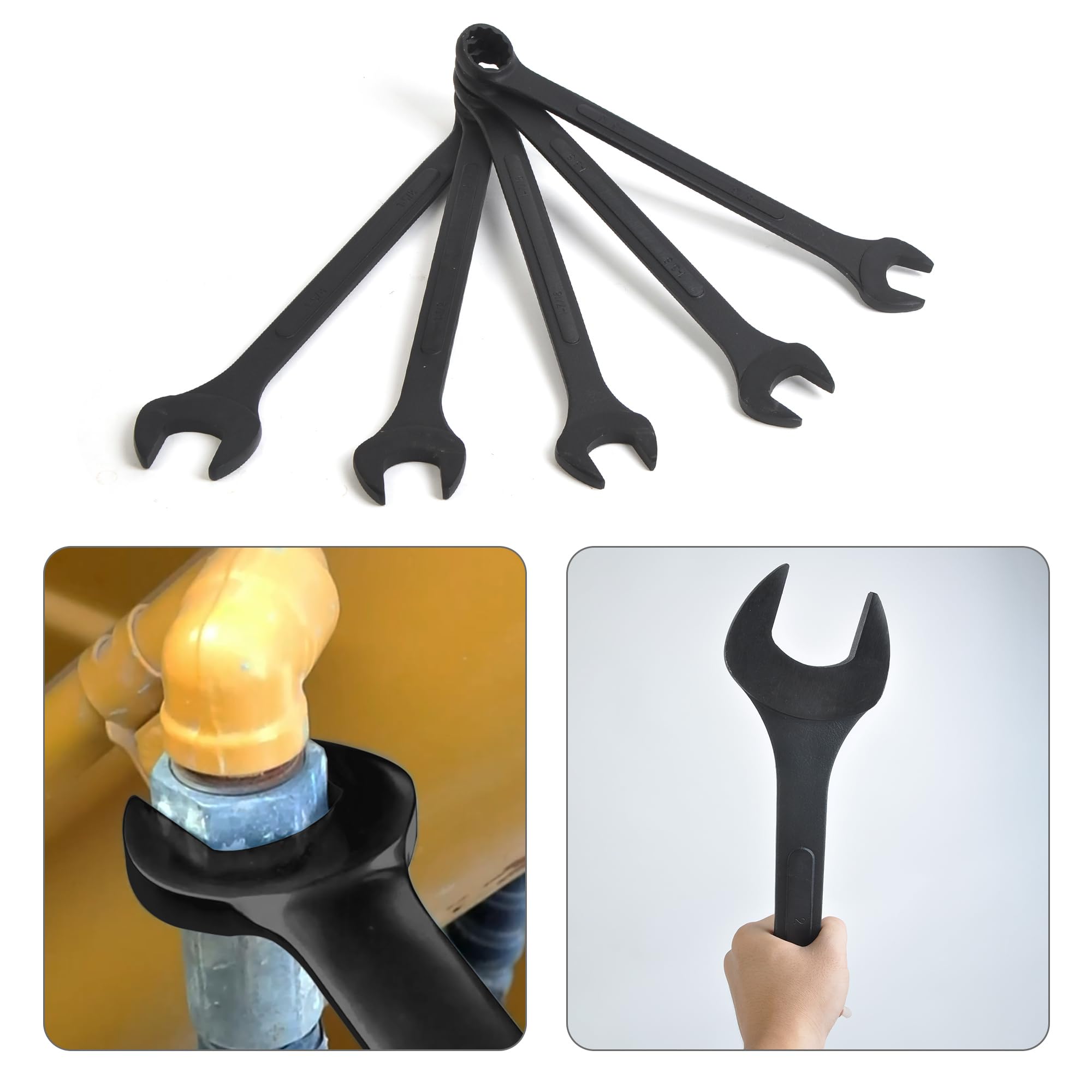 WINMAX jumbo wrench 1-5-8 heavy-duty reach for machinery repairs.