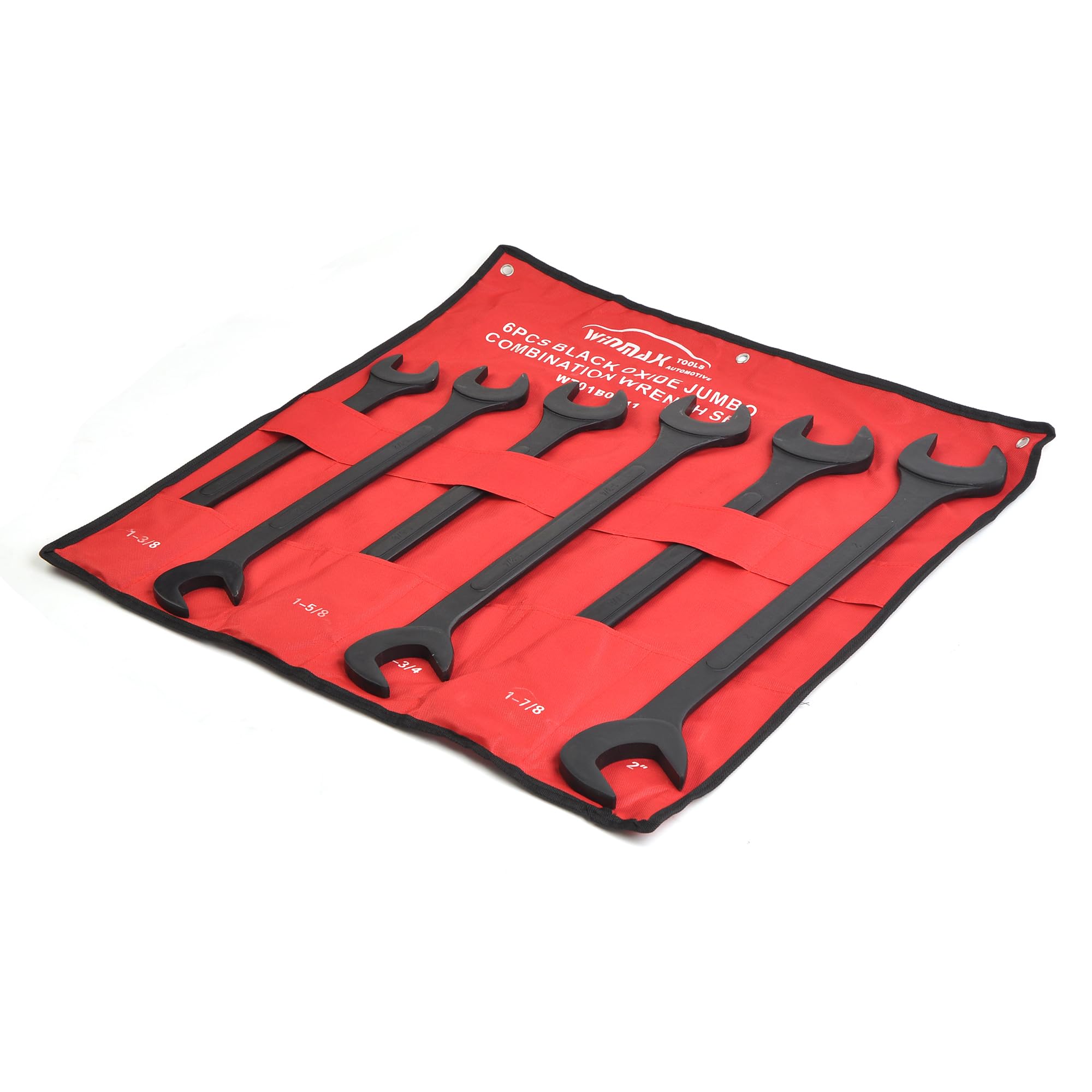 WINMAX Tools Automotive wrench set facilitates quick repairs of automotive fasteners.