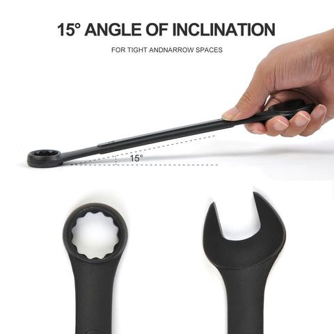 WINMAX open-end and box-end wrenches provide tightening leverage