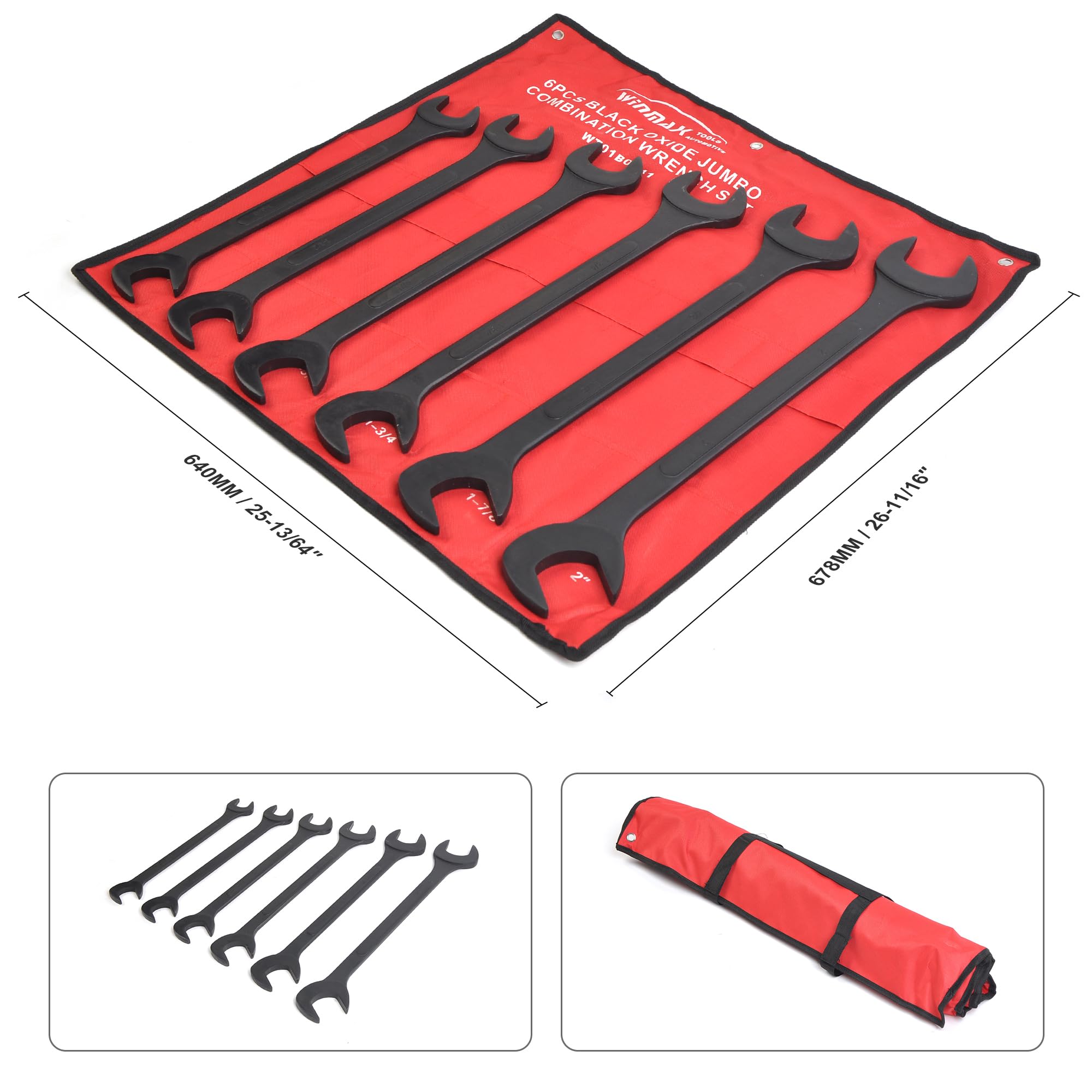 WINMAX Tools Automotive wrenches in confined-space automotive work.