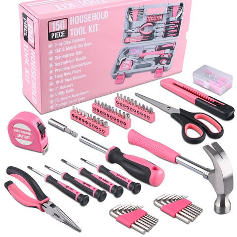 WINNER pink screwdrivers set for precise, comfortable home repairs