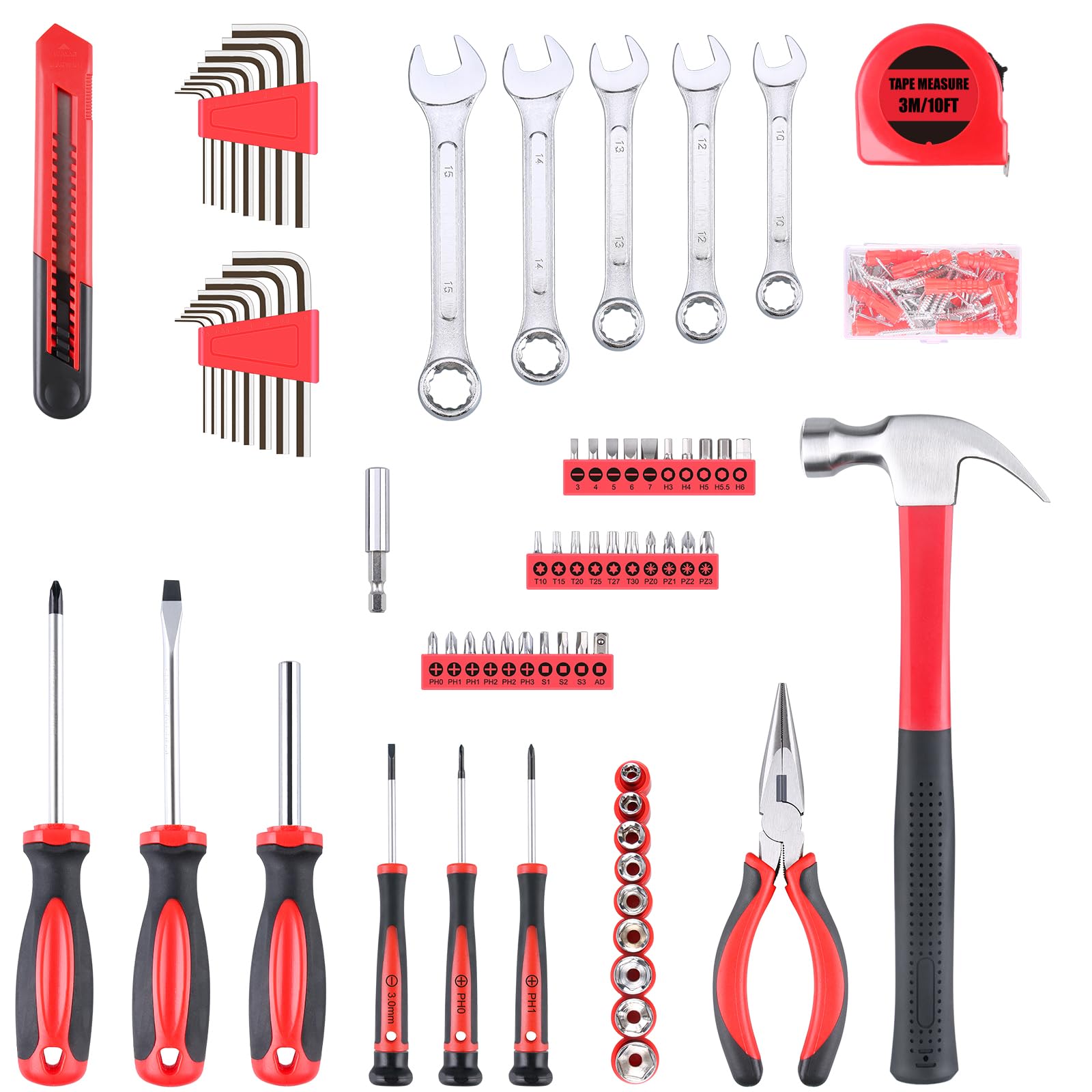 WINNER tools feature rust-preventive chrome finish for longevity.