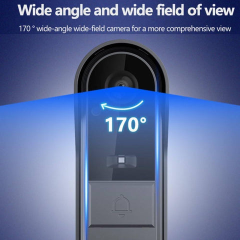 Winnes doorbell camera night vision for low-light entryways