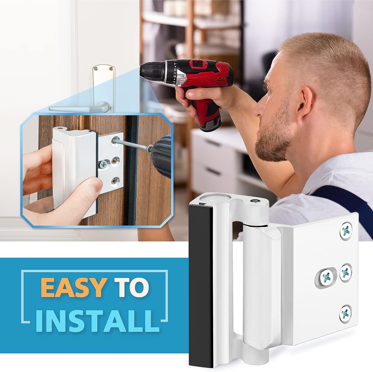 WINONLY 800-lbs latch strength image highlighting heavy-duty security.