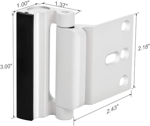 WINONLY inward-swing door fit check ensures compatible secure installation.