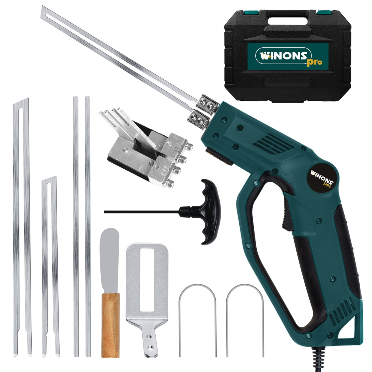 WINONS 300W hot knife cutter with groover for precise foam shaping and clean edges.