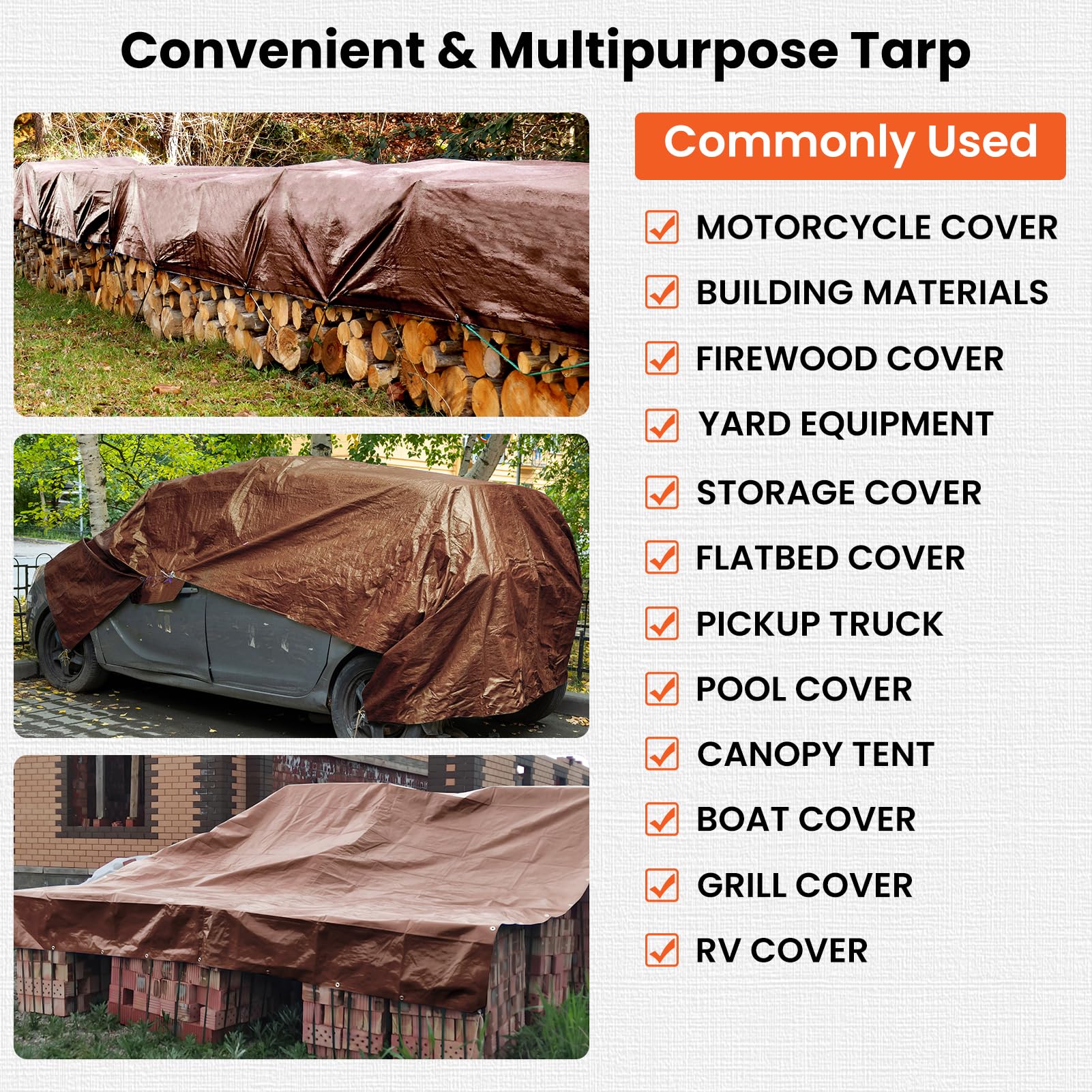 Winpull tarp covering a vehicle during light rain