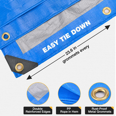 Winpull tarp is multipurpose for camping, vehicles, and events