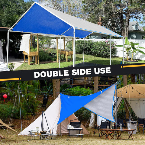 Winpull tarp reinforced edges resist tearing in windy conditions