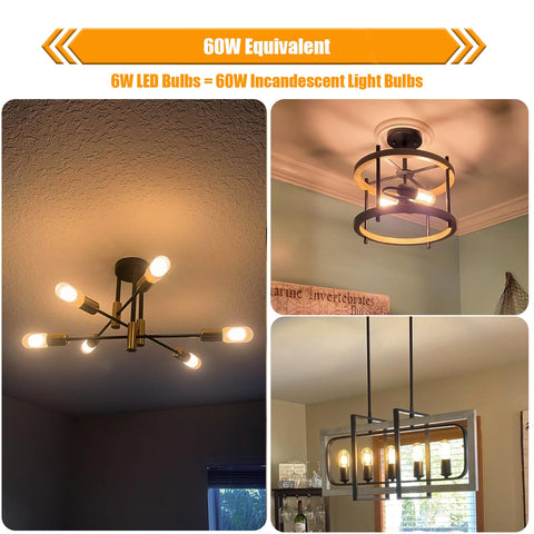 WinsaLED E26 base bulb fits standard fixtures easily.
