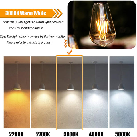 winsaLED 450lm e26 vintage filament bulb ideal for feature lighting.