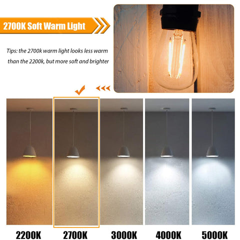 winsaLED easy-install E26 base fits most string lights
