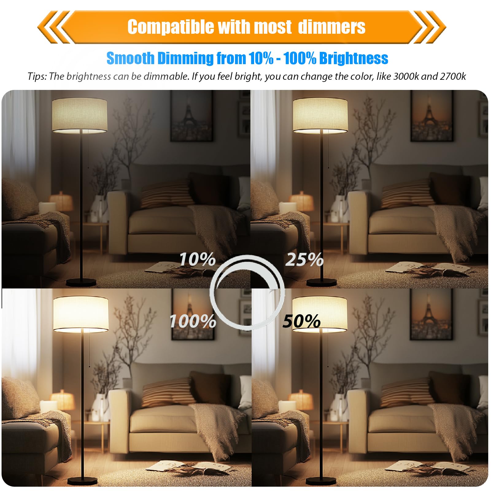 WinsaLED vintage 4W LED creates classic look with modern efficiency.