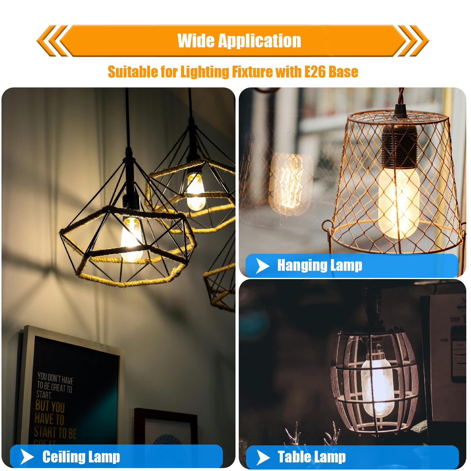 WinsaLED energy-saving 6W bulbs replace 60W equivalents with daylight brightness.