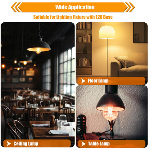 WinsaLED versatile bulbs suited for ceiling fans, pendants, and fixtures