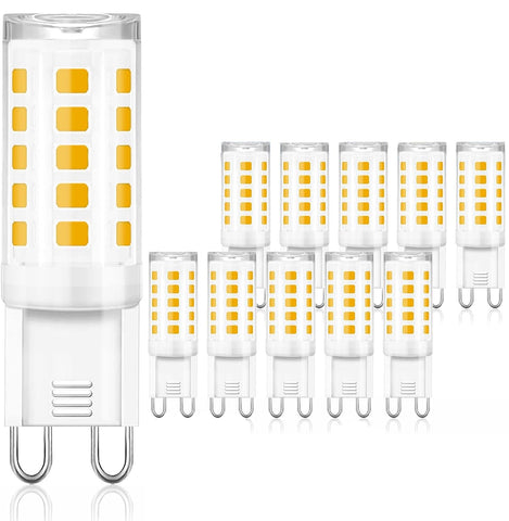 Non-dimmable Winshine G9 LED bulb provides steady lighting for ceiling pendants.