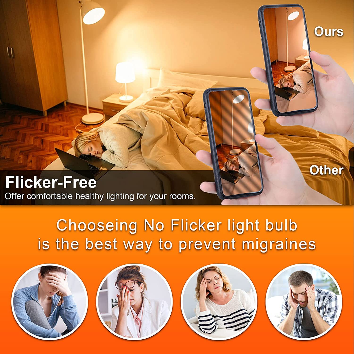 Winshine G9 LED bulbs CRI85 lighting enhances color accuracy in rooms.