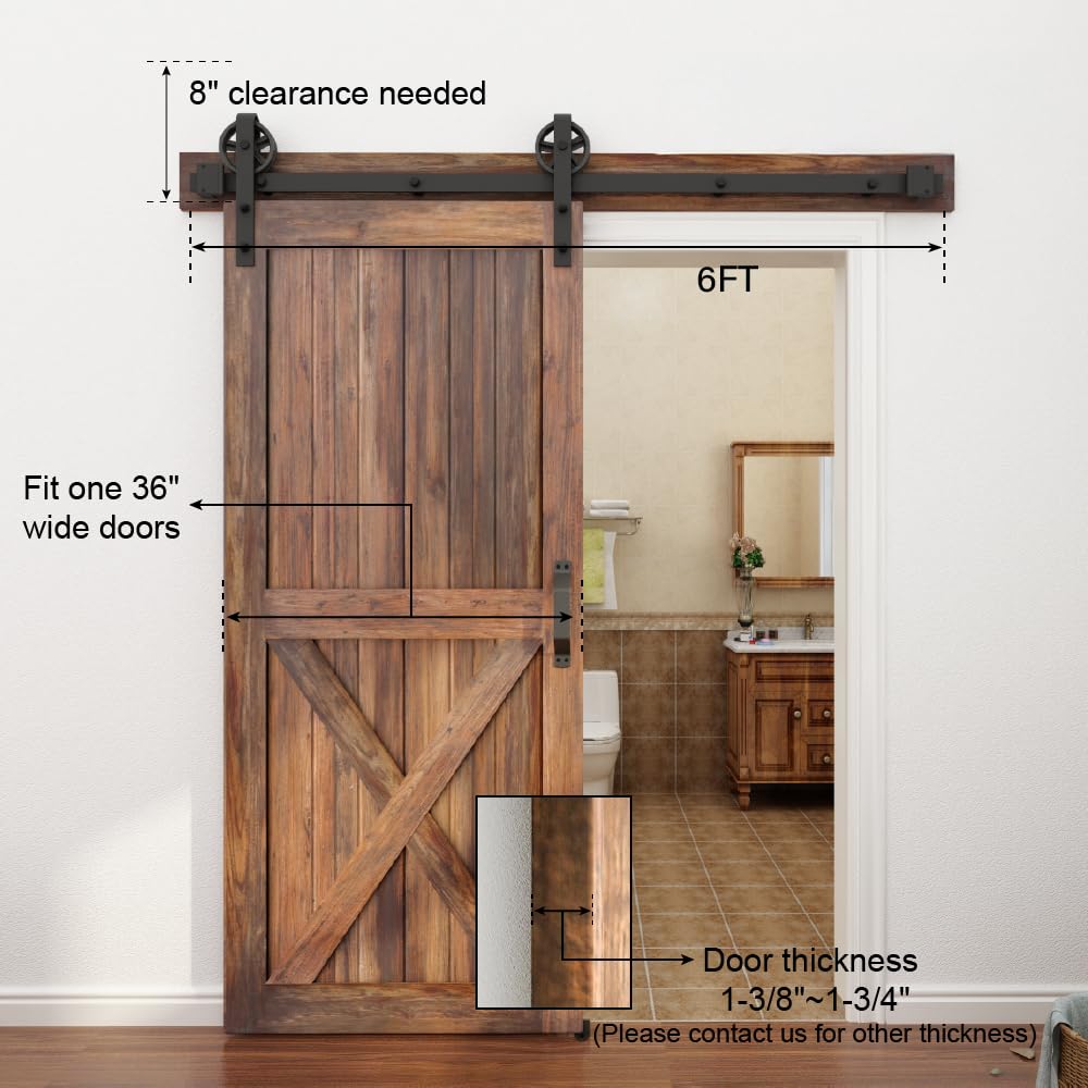 WINSOON floor guide keeps the door aligned during daily use