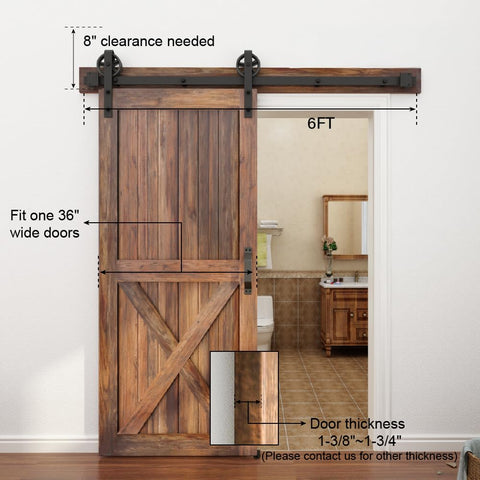 WINSOON floor guide keeps the door aligned during daily use