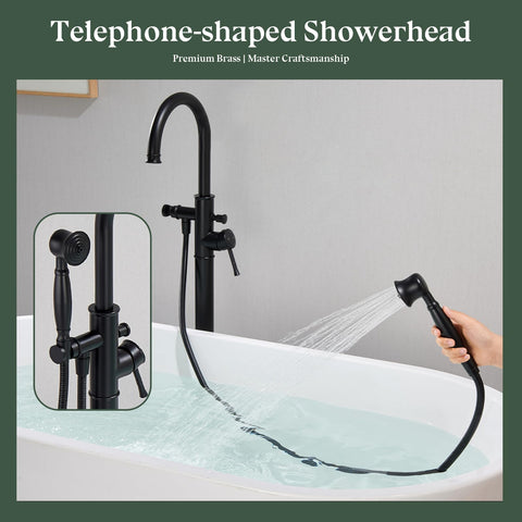 Wintap rapid-fill spout delivers quick tub filling for long soaks.