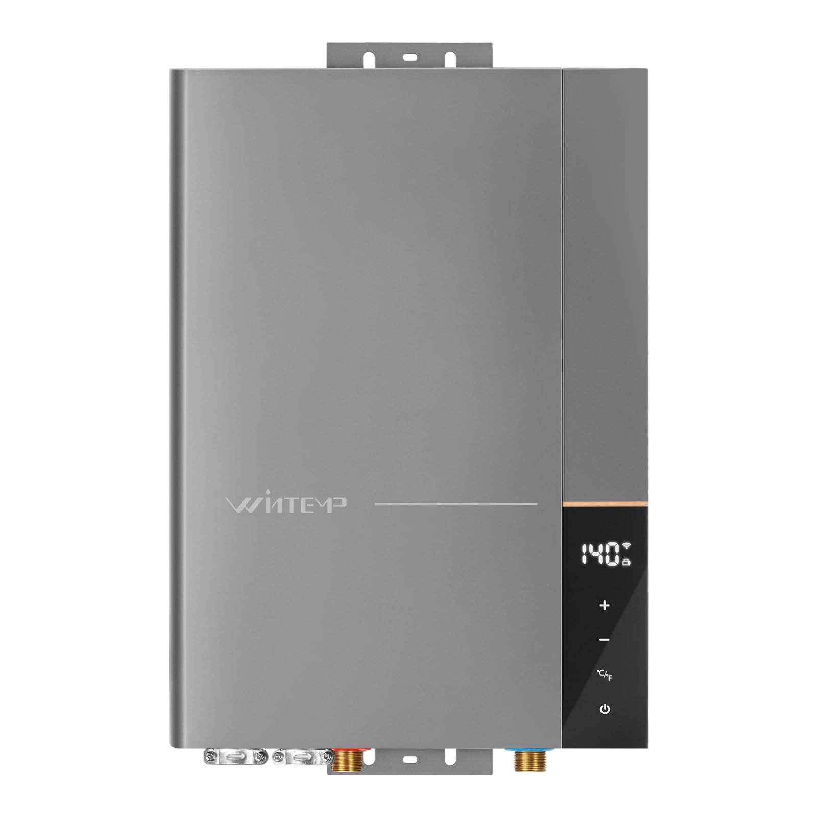 WINTEMP WN36 front view shows a sleek tankless heater for reliable whole-house hot water.