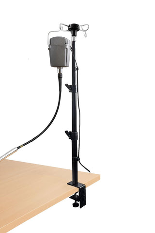 Wintopro height-adjustable flex-shaft stand provides stable support for rotary tools.