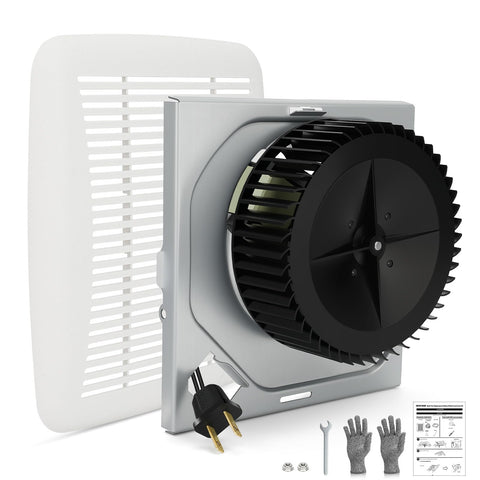 WINWEITGO 696N-R02 front view shows compact, quiet air movement for baths.