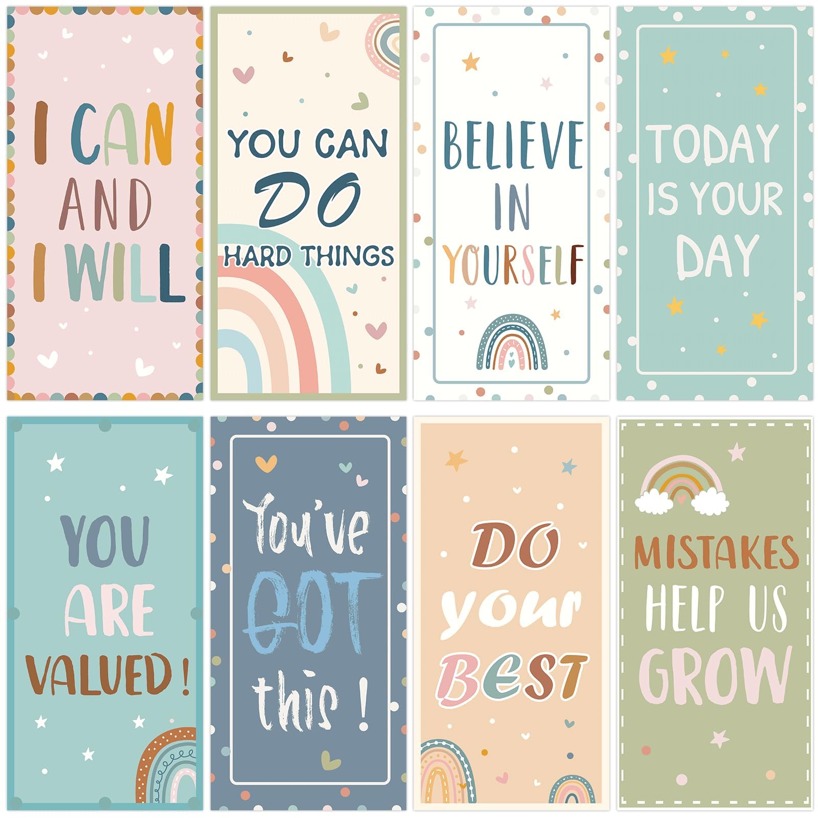 Wiooffen boho fluorescent light covers 4x2 ft in a colorful design for calm classrooms.