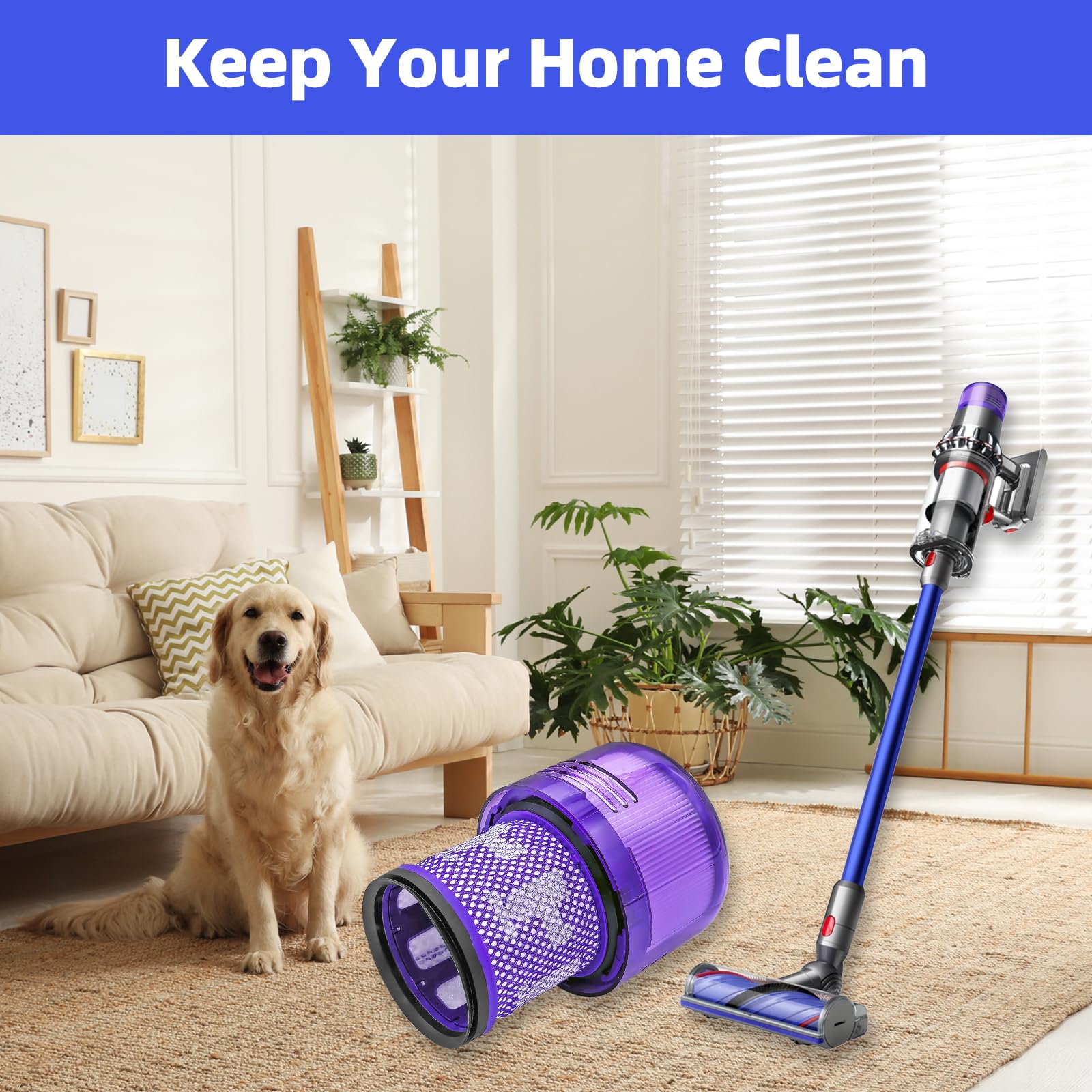 Wipenow replacement filters help maintain airflow in cordless vacuums.