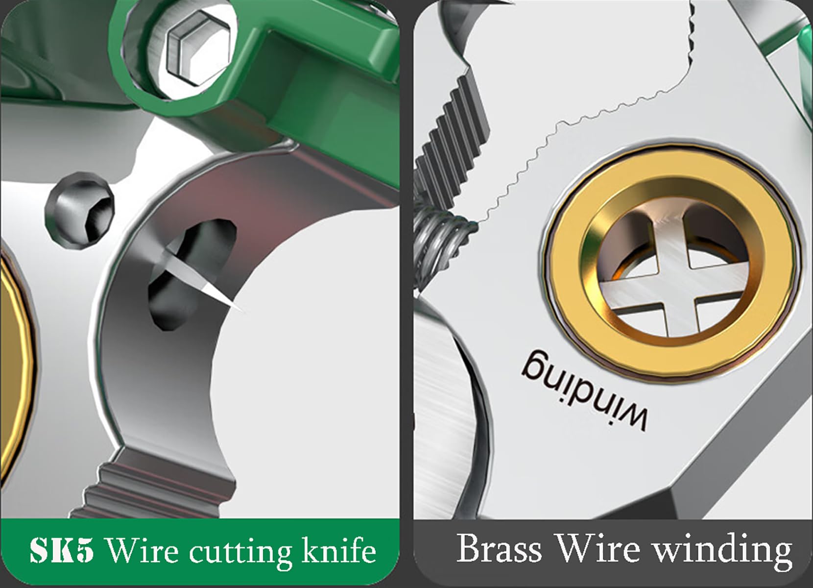 Wire Strippers Twister opens cable outer skin for quick wire access
