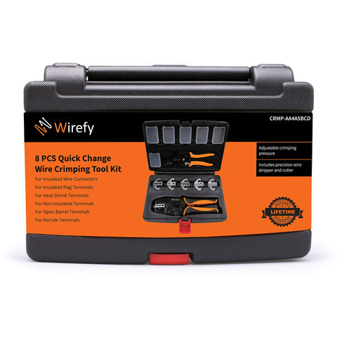 Wirefy durable storage case keeps tools organized on and off the job.