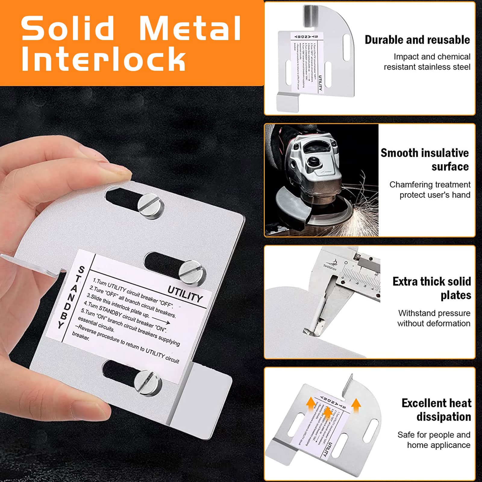 WIRELEL durable stainless steel interlock kit for indoor and outdoor use.