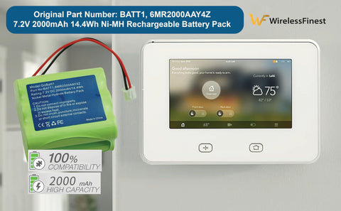 WirelessFinest compatibility with 2GIG and Linear panels for versatile security.