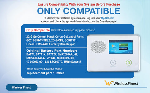 WirelessFinest diy replacement kit illustrating straightforward, do-it-yourself battery swap.