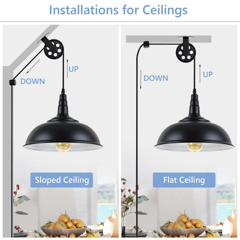 Wirziis ceiling pulley hardware set for quick, secure installation in rustic spaces