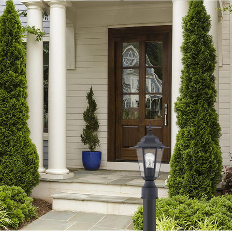 Wisbeam aluminum housing provides durability for exterior conditions.