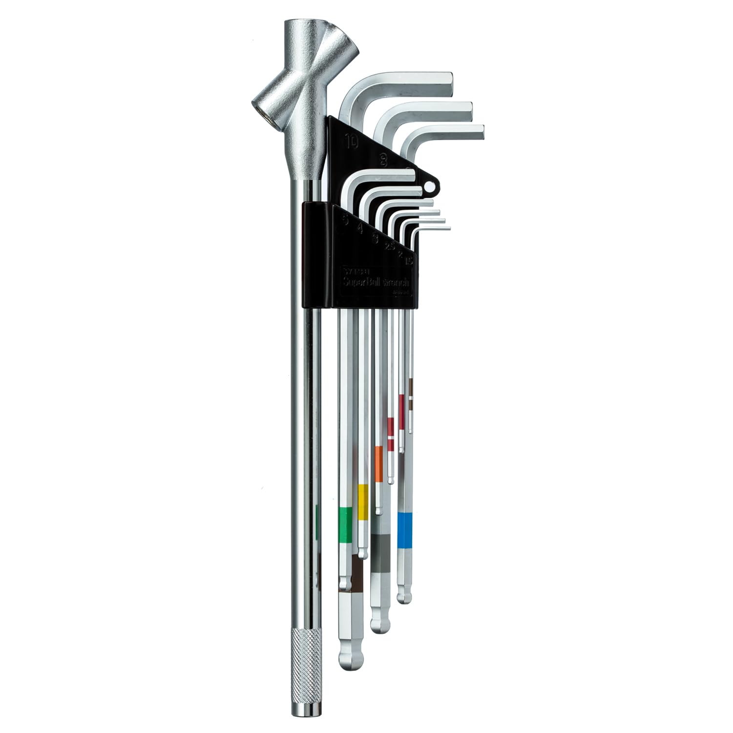 Wise SBL-1000 ball point wrench with long handle for tight spaces.