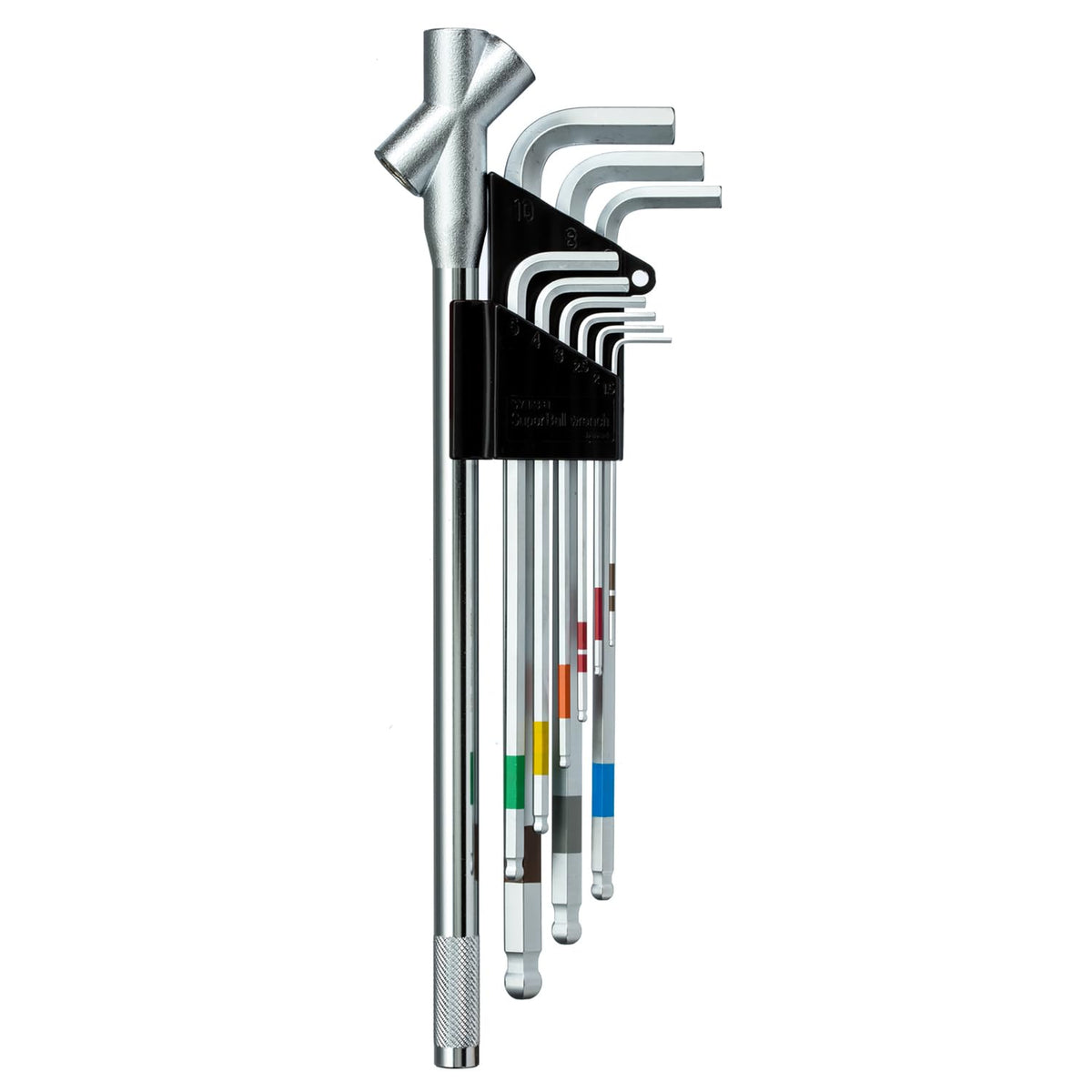 Wise SBL-1000 ball point wrench with long handle for tight spaces.