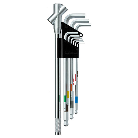 Wise SBL-1000 ball point wrench with long handle for tight spaces.