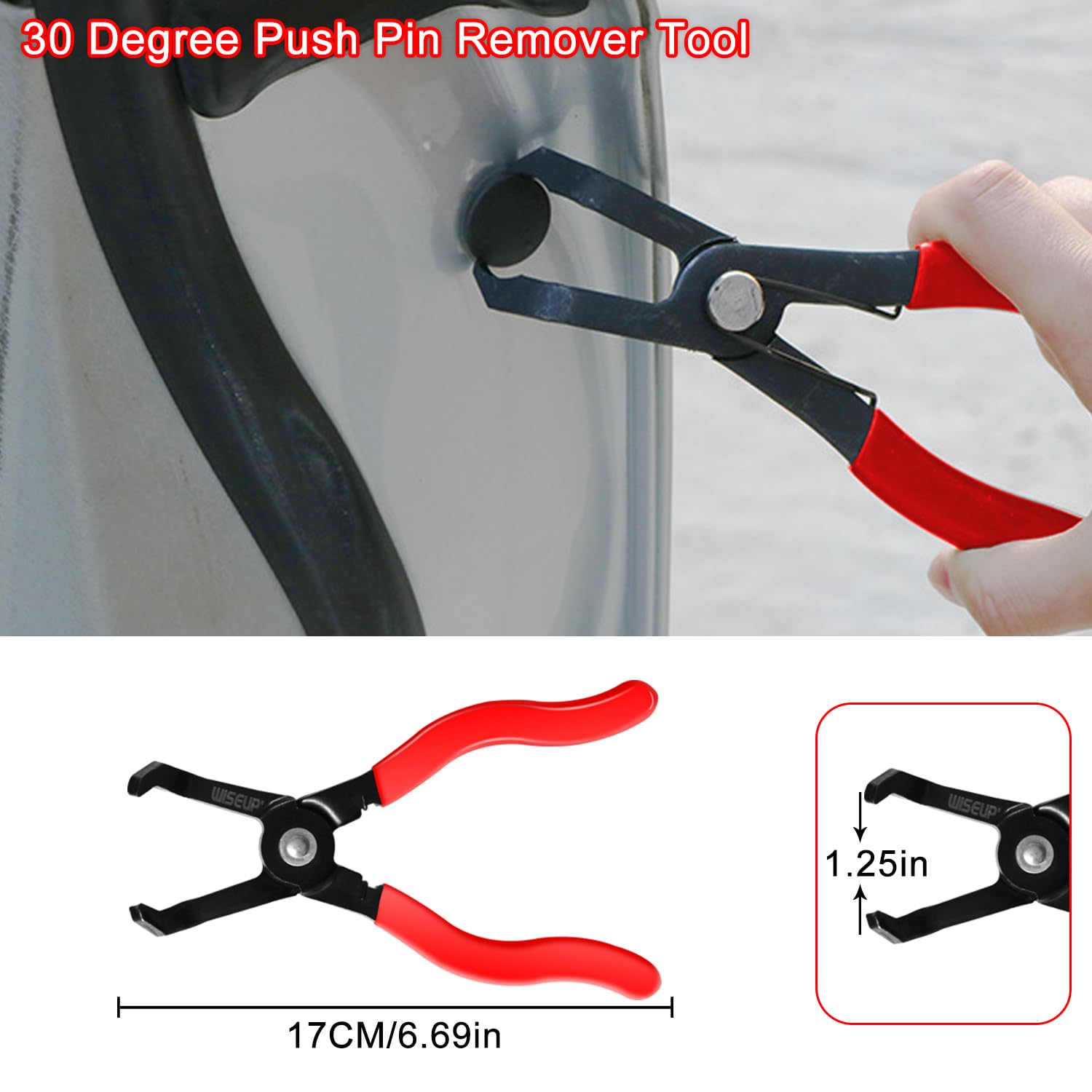 WISEUP auto upholstery trim panel removal tool aids interior disassembly