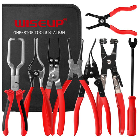 WISEUP 9-inch fuel filter caliper for precise hose work during maintenance