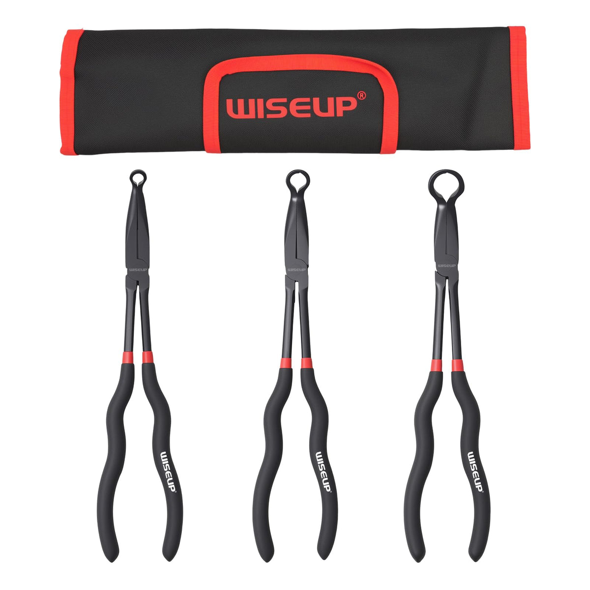 WISEUP hose grip pliers with a 5-16 inch nose for easy hose removal.