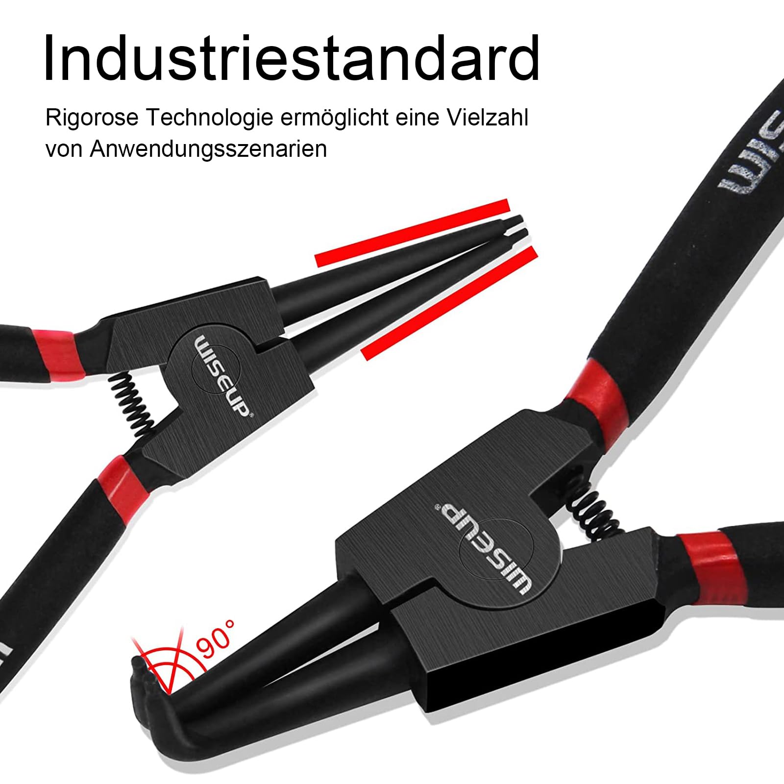 WISEUP internal straight tips improve access in tight spaces.