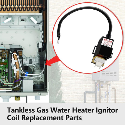 WISINY RTG20235BC ignitor coil close-up reduces ignition failures in compatible units